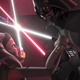 Ahsoka, one of the only characters in the series shown going toe-to-toe with Vader and surviving.